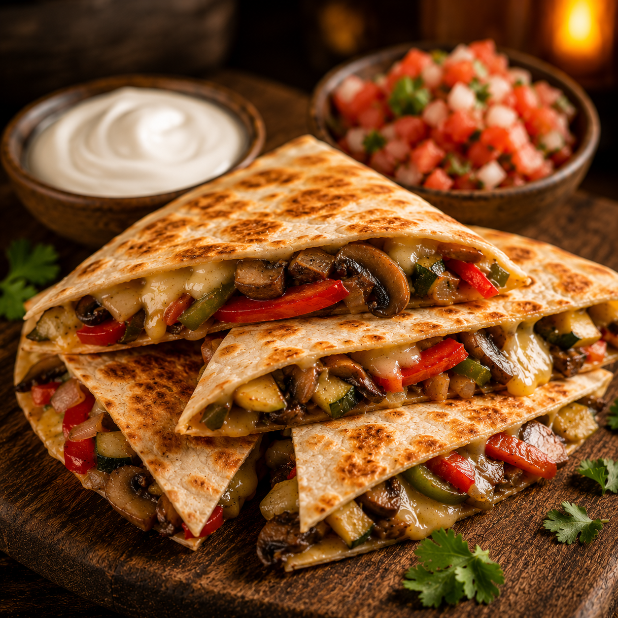 Vegetarian Quesadilla