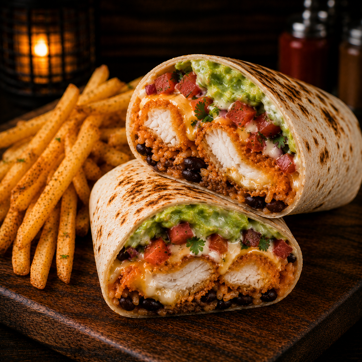 Crispy Fish Burrito